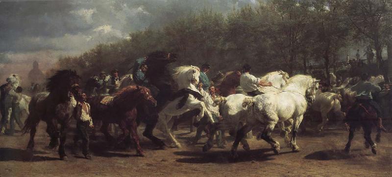 Rosa Bonheur The horse market oil painting picture